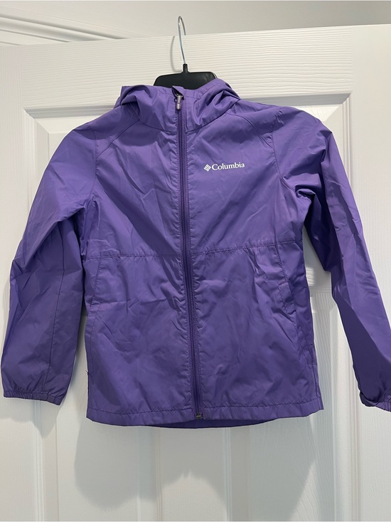 Columbia Other - Columbia Kids Purple Hooded Rain Jacket